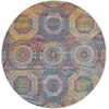 Nourison Ankara Global 6' Round  Rug