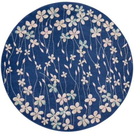 5'3" Round  Rug