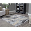 Signature Design by Ashley Contemporary Area Rugs Wittson Beige/Gray Large Rug