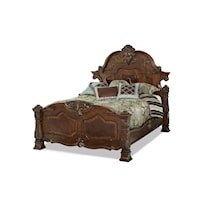 Traditional King Mansion Bed