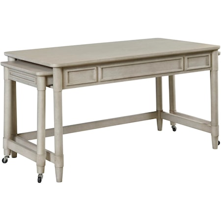Transitional Lift-Top Drafting Desk