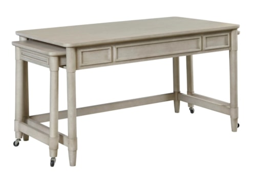 Transitional Lift-Top Drafting Desk