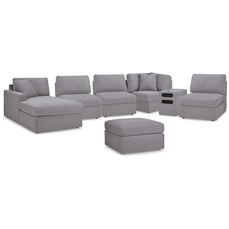 6-Piece Sectional With Chaise And Ottoman