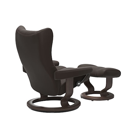 Large Reclining Chair and Ottoman