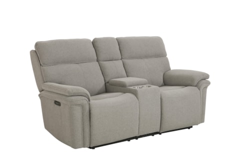 Reclining Loveseat with Console