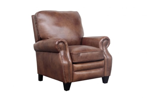 Transitional Power Recliner with Foot Rest Extension