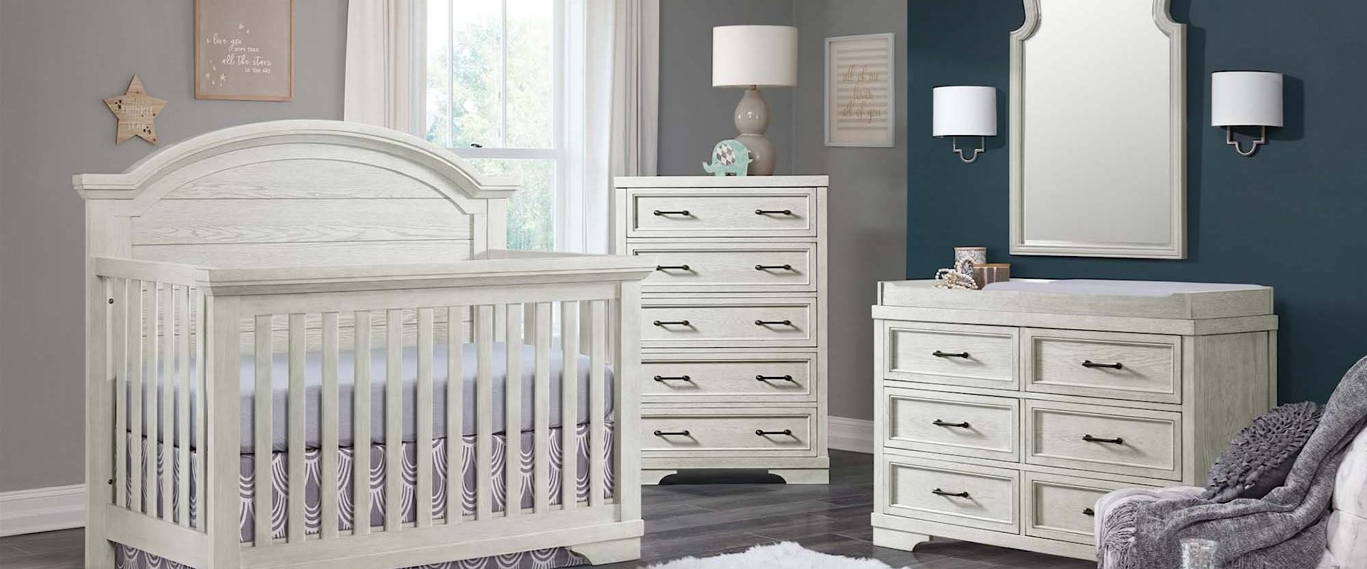 Baby Bedroom Group with Crib