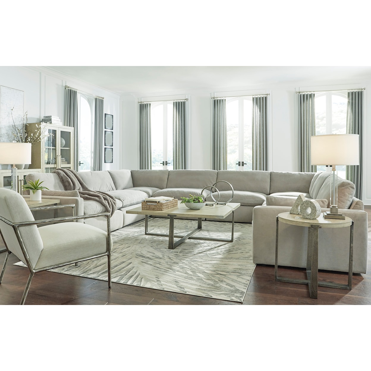 Signature Design by Ashley Sophie 8-Piece Sectional