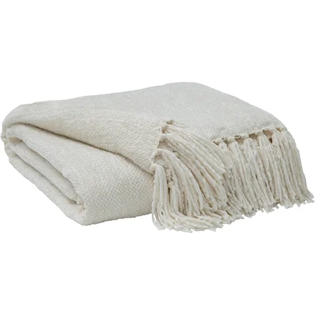 Tamish Cream Throw