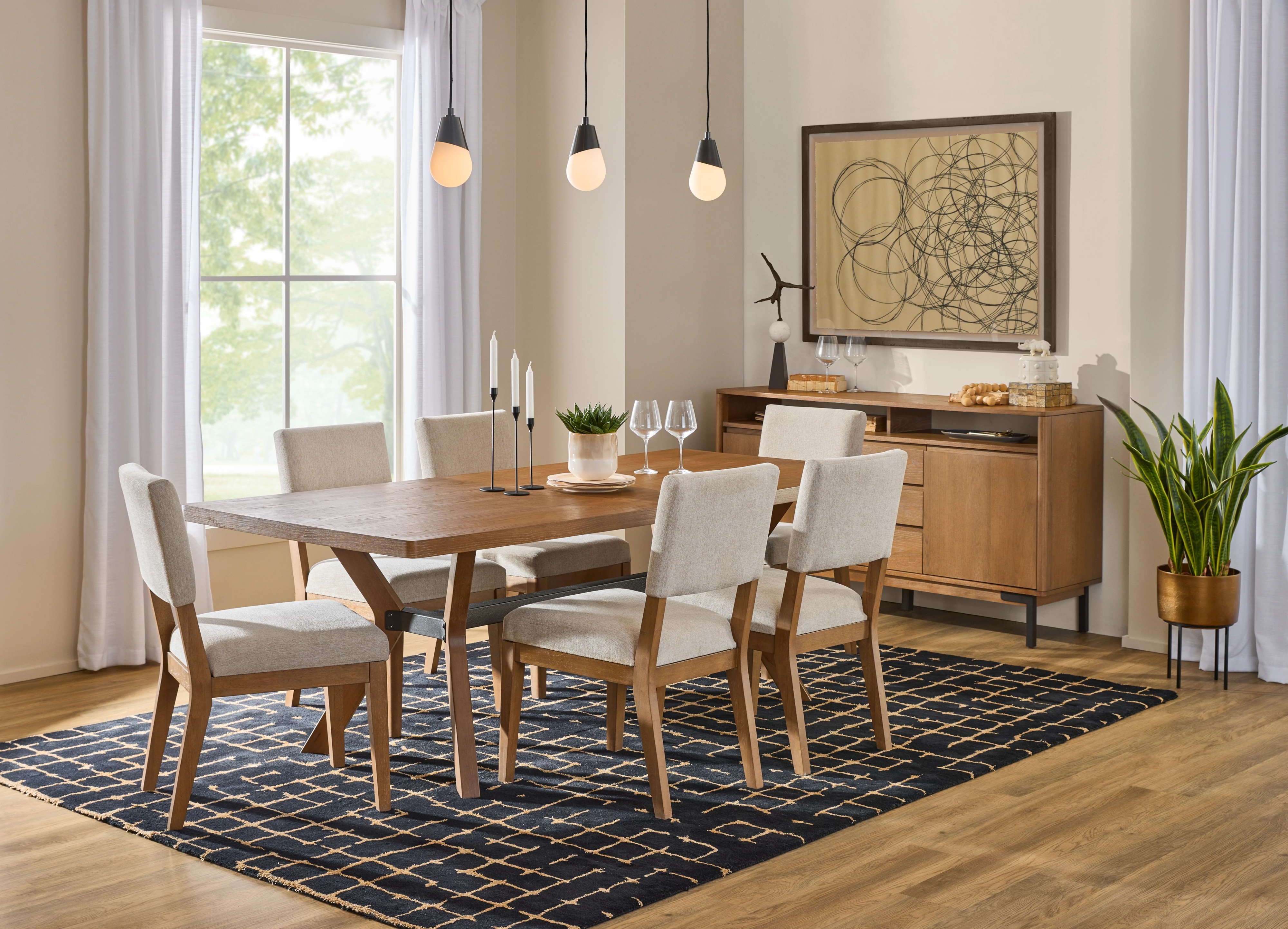 Flexsteel Statements Millwork Dining Chair