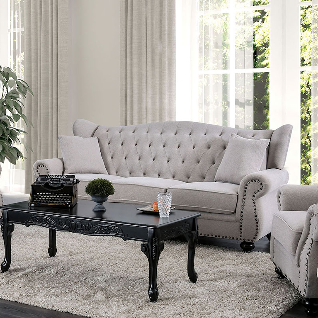 Furniture of America Ewloe Sofa