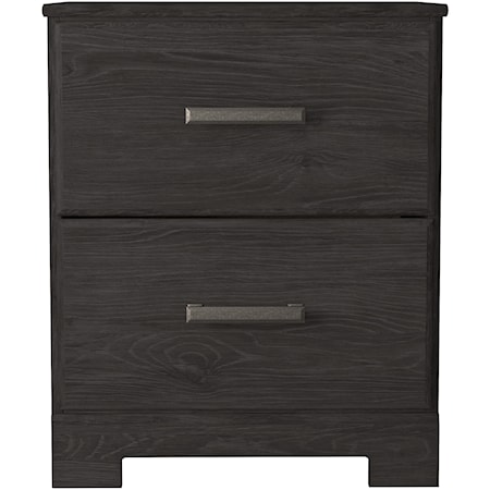 2-Drawer Nightstand