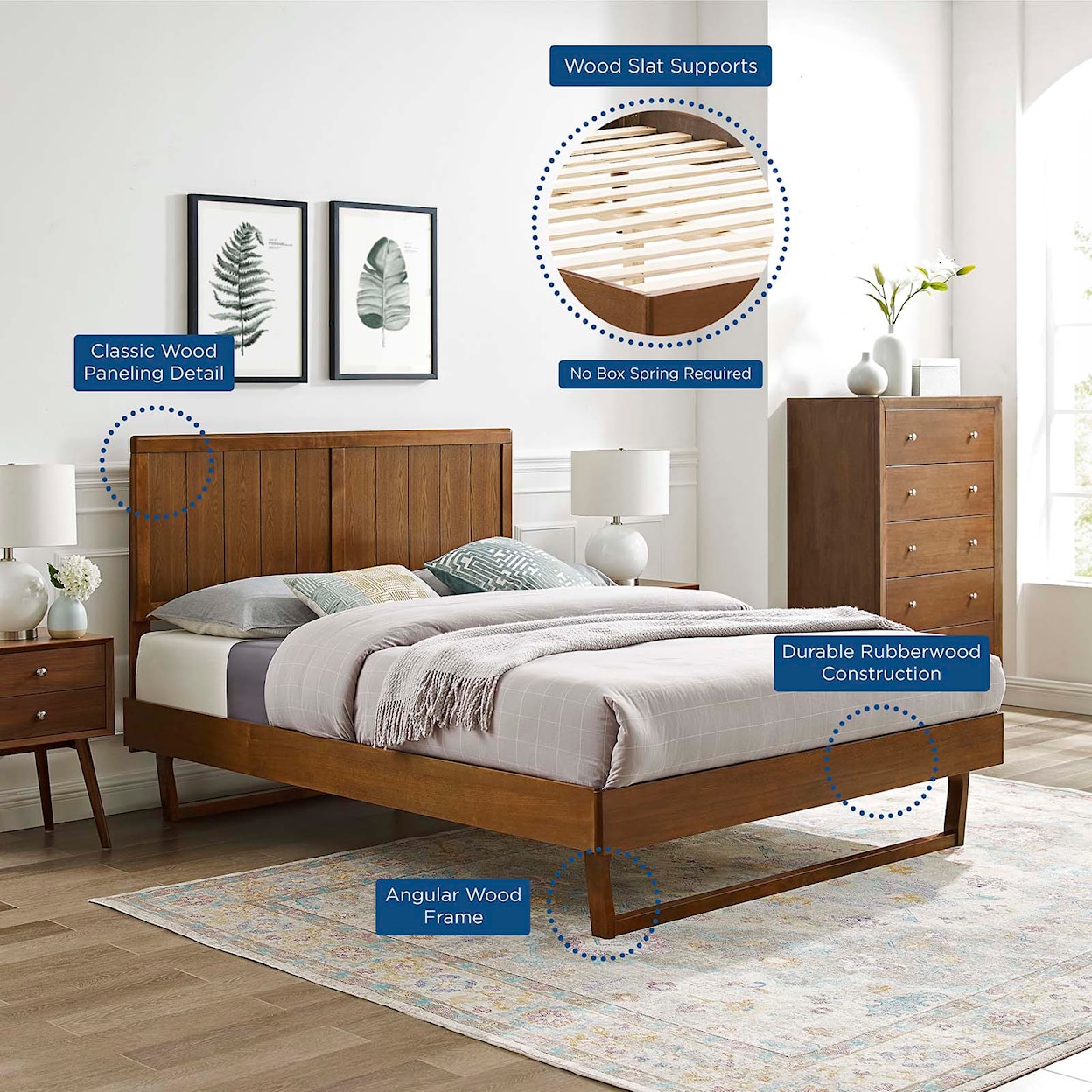 Modway Alana King Platform Bed