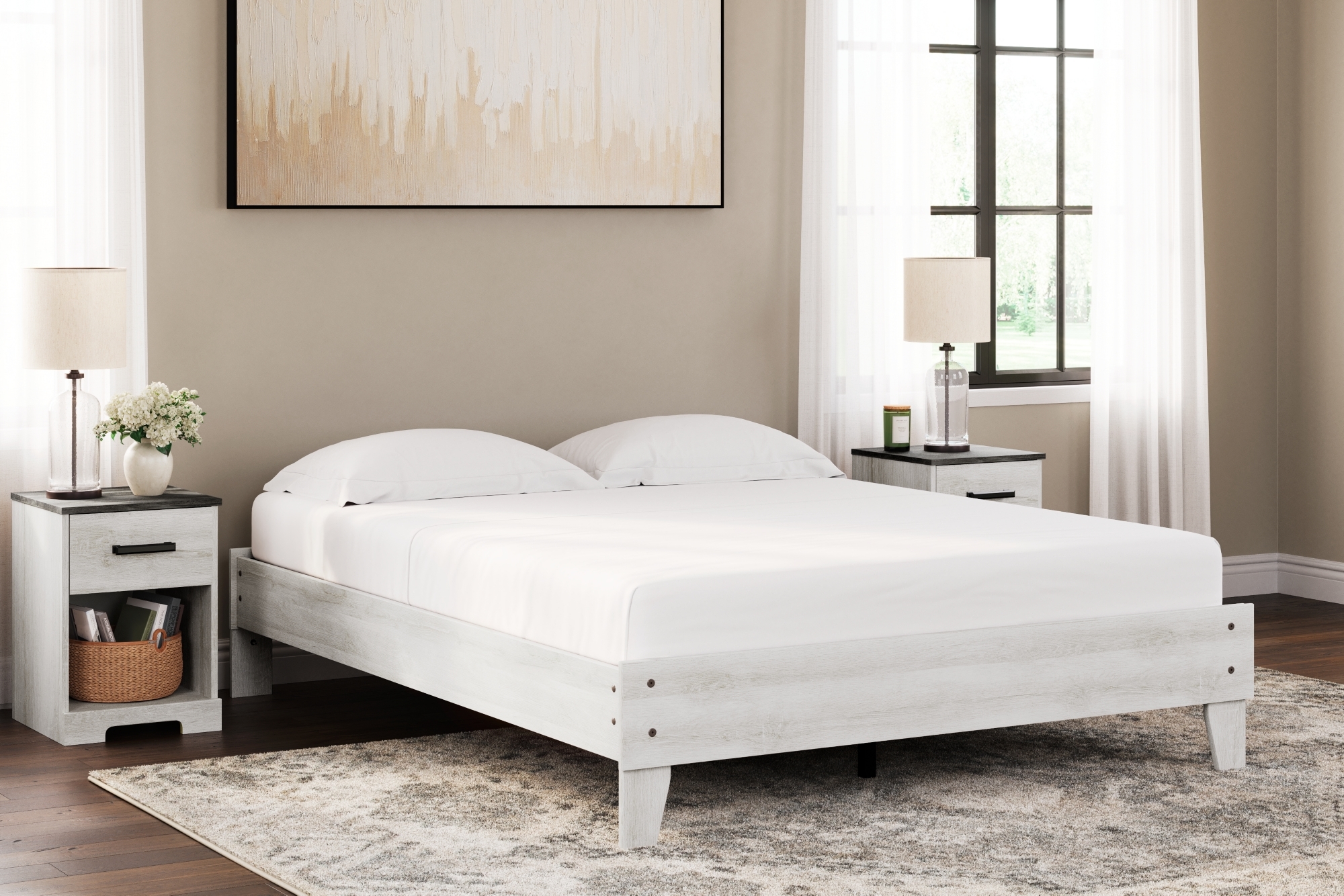 Queen Platform Bed