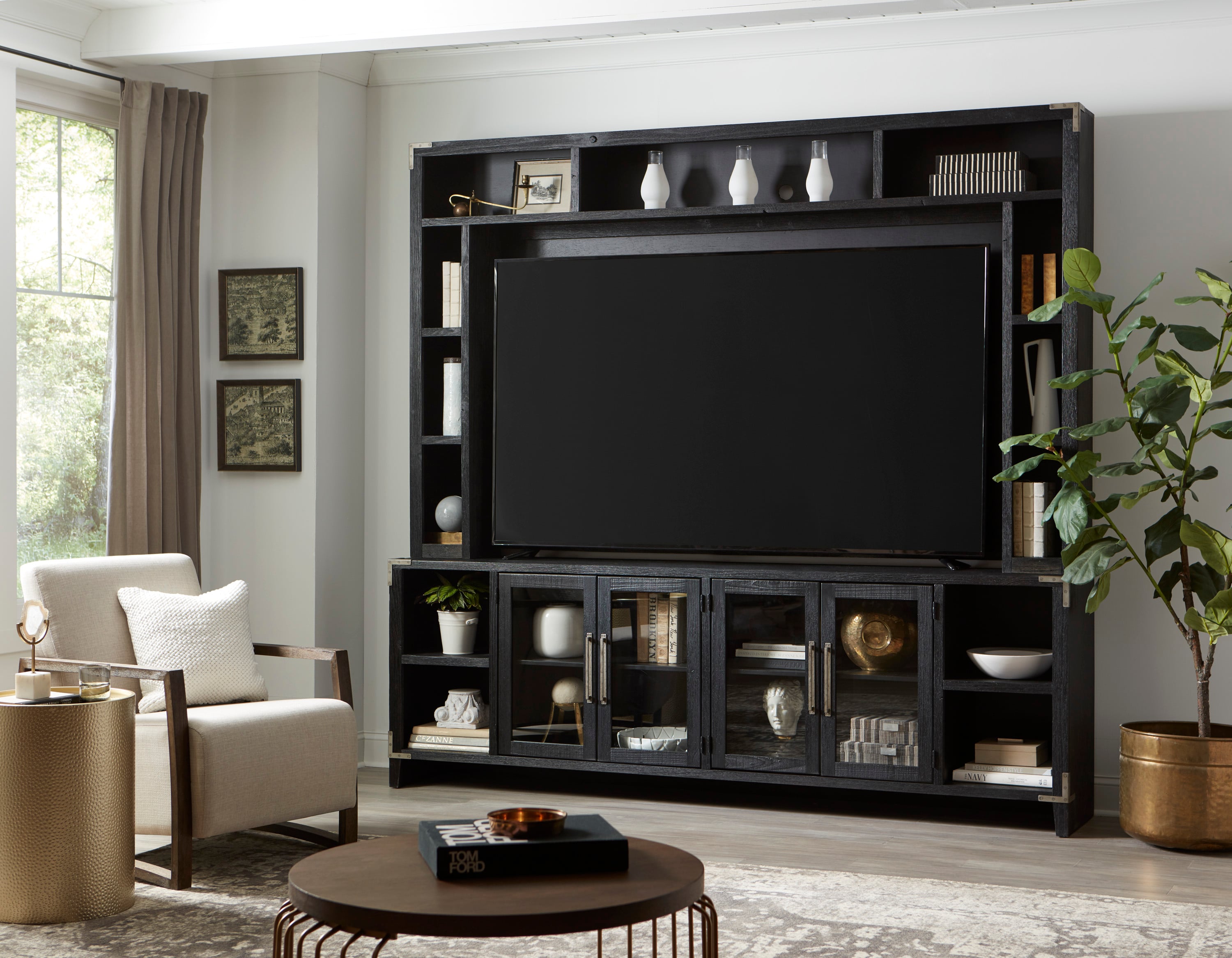 Aspenhome Quincy WMJ1270VBKx1+WMJ1270HVBKx1 Transitional