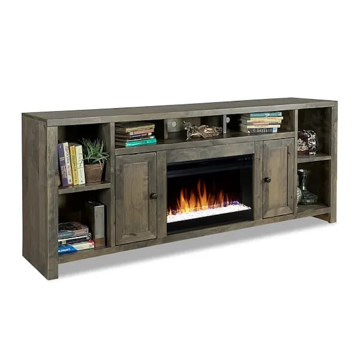 Legends Furniture Karli 84" Super Fireplace