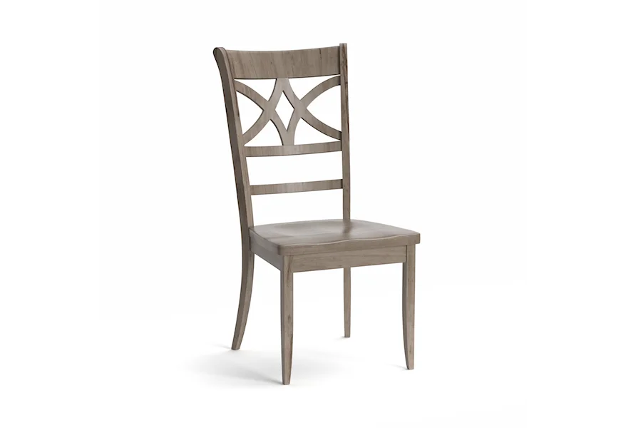 BenchMade Side Chair by Bassett at Esprit Decor Home Furnishings