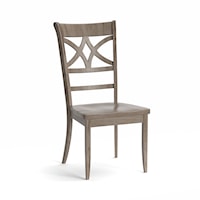 Customizable Solid Wood Side Chair