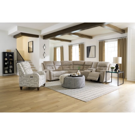 3-Piece Power Reclining Sectional Sofa