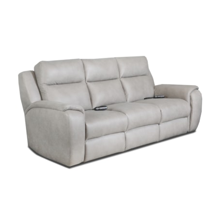 Power Headrest Double Reclining Sofa