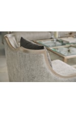 A.R.T. Furniture Inc Intrigue Harper Transitional Accent Chair with Toss Pillow