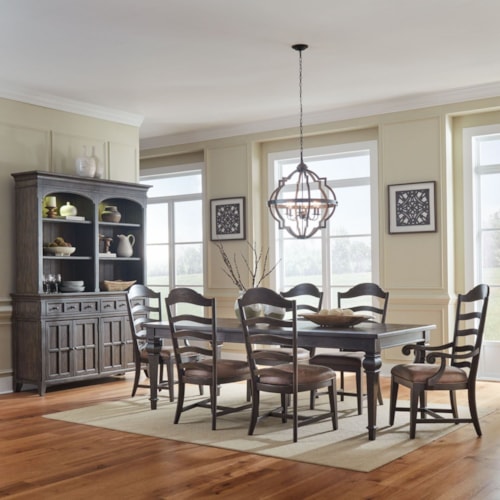 Traditional 7-Piece Dining Set