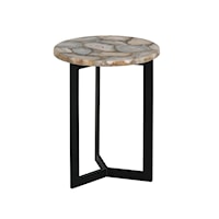 Transitional Accent Table