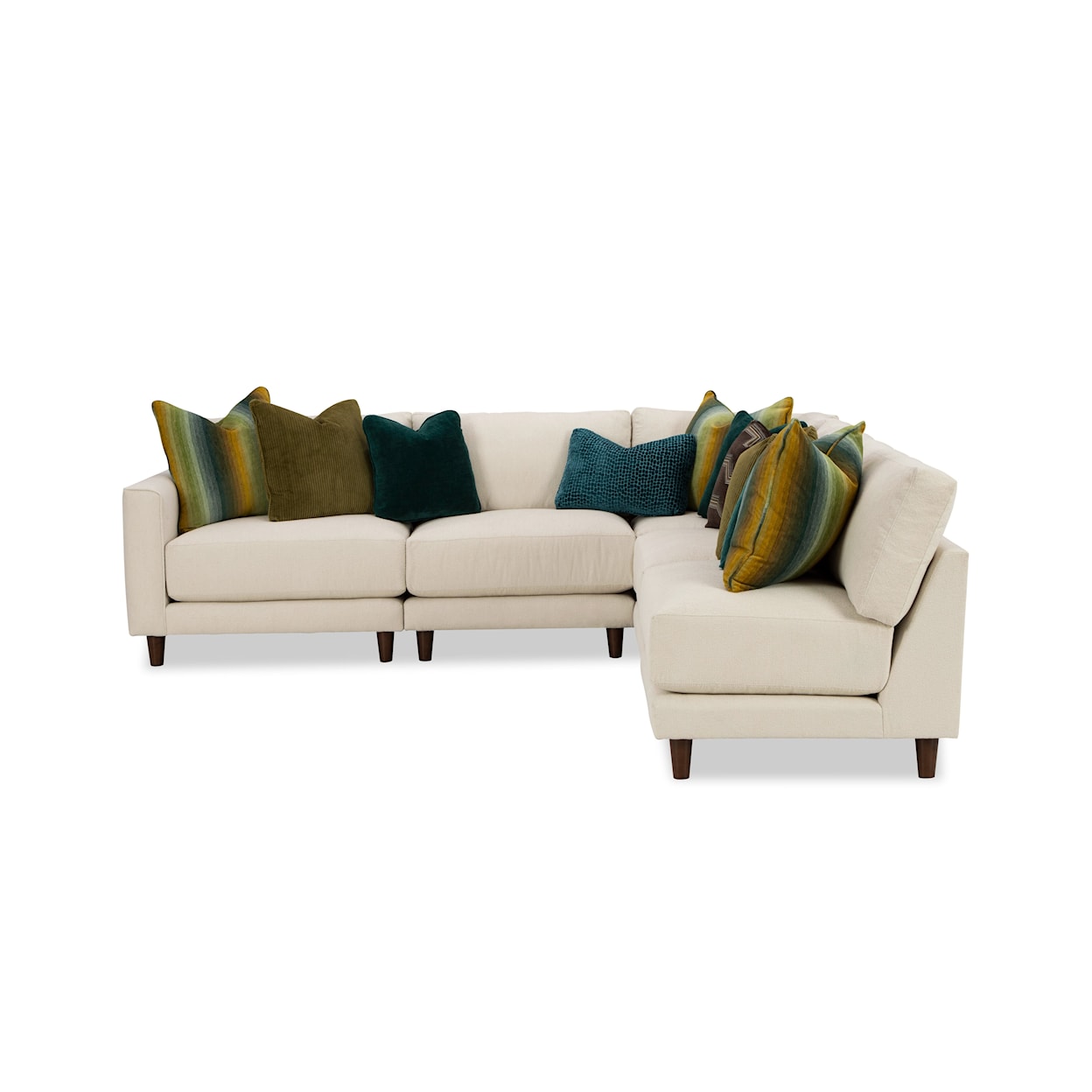 Hickory Craft 735200BD 4-Seat Sectional Sofa