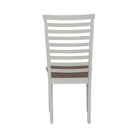 Upholstered Ladder Back Side Chair