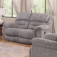 Casual Power Rocking Reclining Loveseat with USB Port