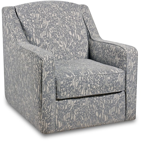 Oliver Contemporary Swivel Accent Chair