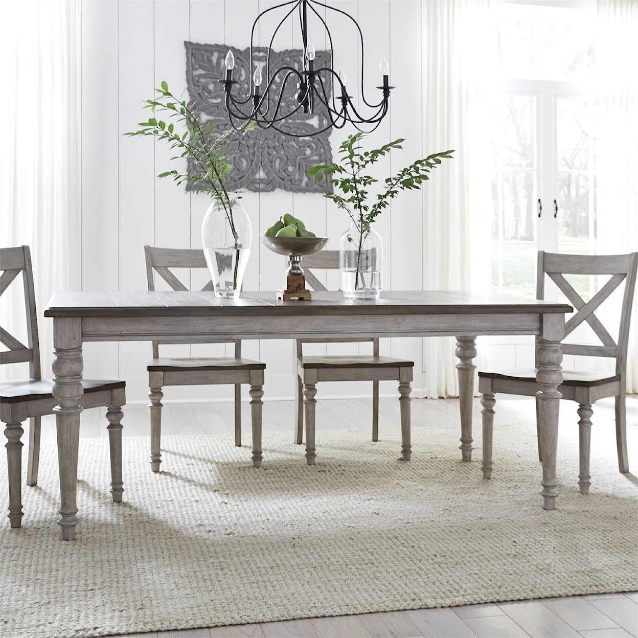 Libby Cottage Lane 5-Piece Rectangular Table Set