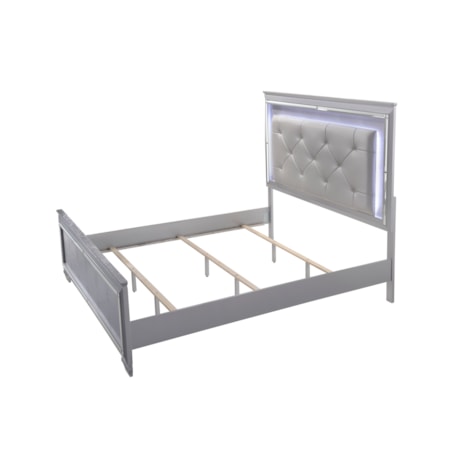 King Headboard and Footboard Bed