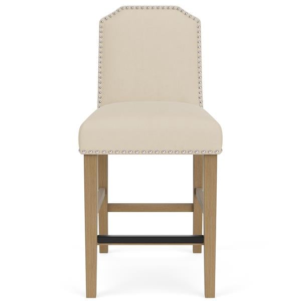 Upholstered Counter-Height Stool