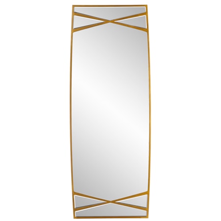 Gentry Oversized Gold Mirror