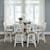 Liberty Furniture Lindsey Farm Transitional Two-Toned 7-Piece Gathering Table Set