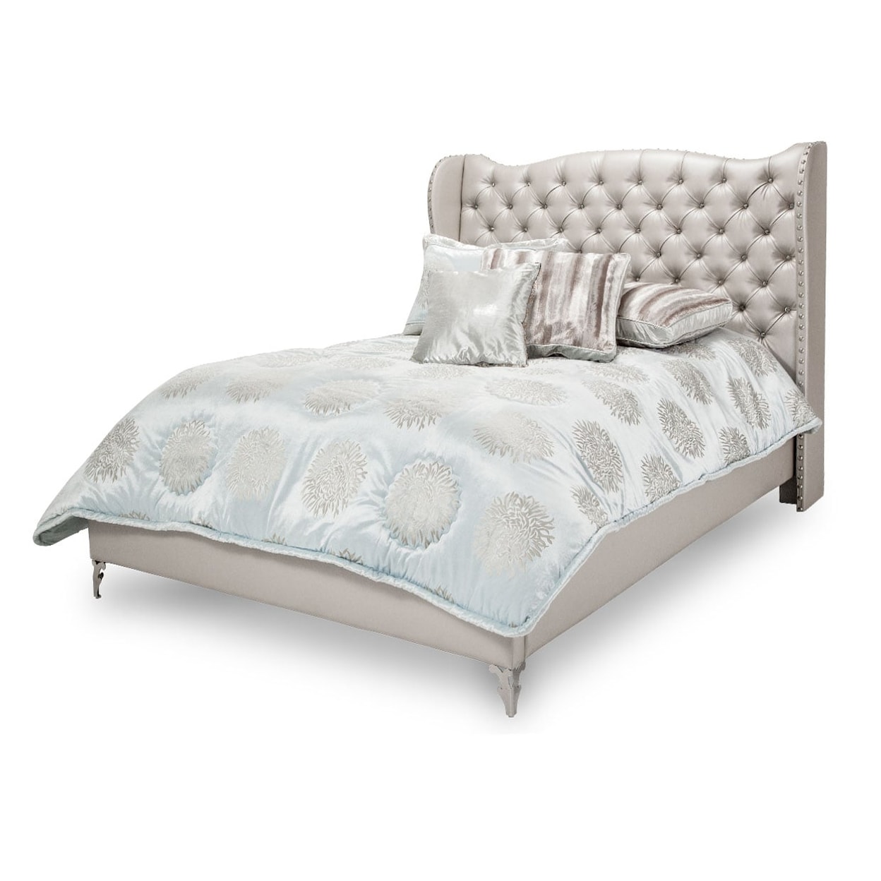 Michael Amini Hollywood Loft Queen Upholstered Bed