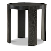 Contemporary Large Chairside Table