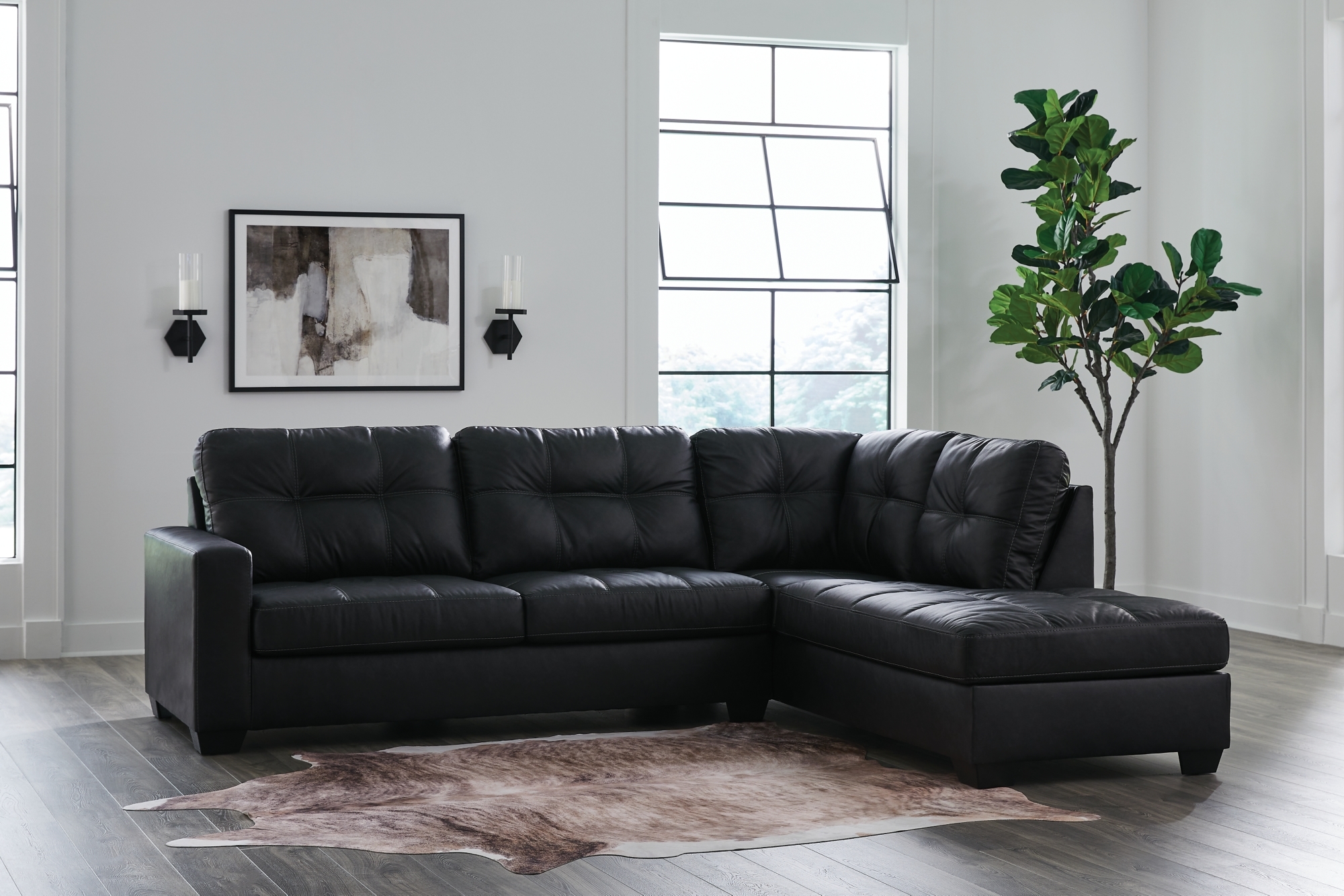 Benchcraft Barlin Mills 2-Piece Sectional With Chaise
