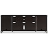 Ashley Signature Design Darborn XL TV Stand w/Fireplace Option