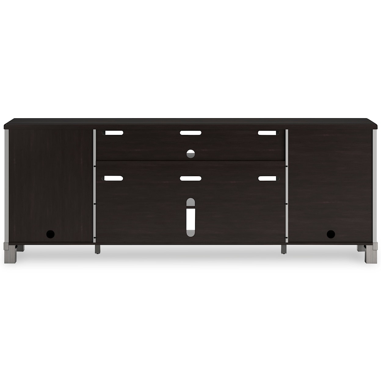 Signature Design by Ashley Darborn XL TV Stand w/Fireplace Option