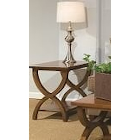 Transitional End Table