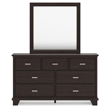 Dresser and Mirror