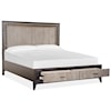 Magnussen Home Ryker Bedroom Queen Panel Storage Bed