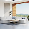 Modway Commix Outdoor 5-Piece Sectional Sofa