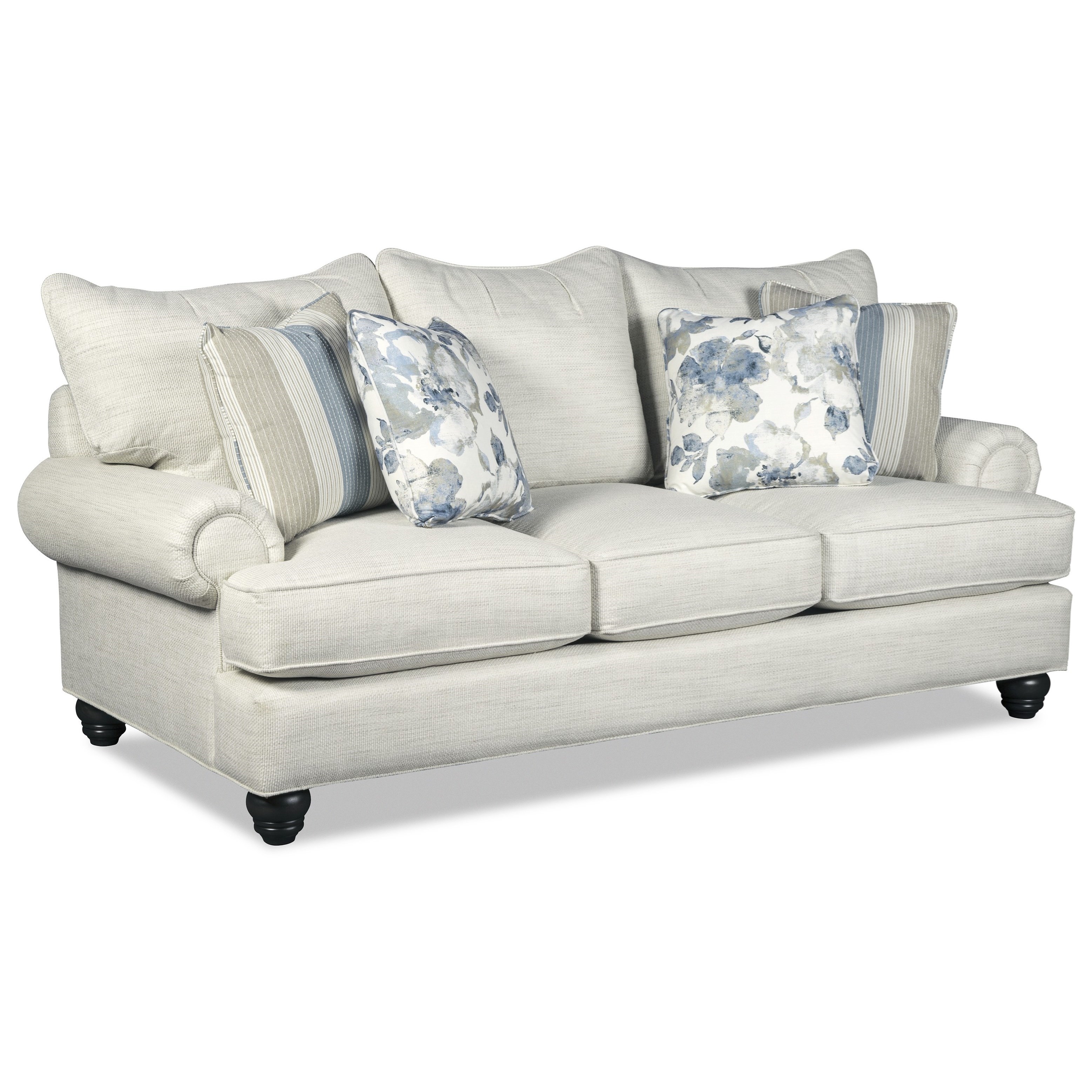 Craftmaster 700450 700450 BRYNN-10 Traditional Sofa With Rolled Arms ...