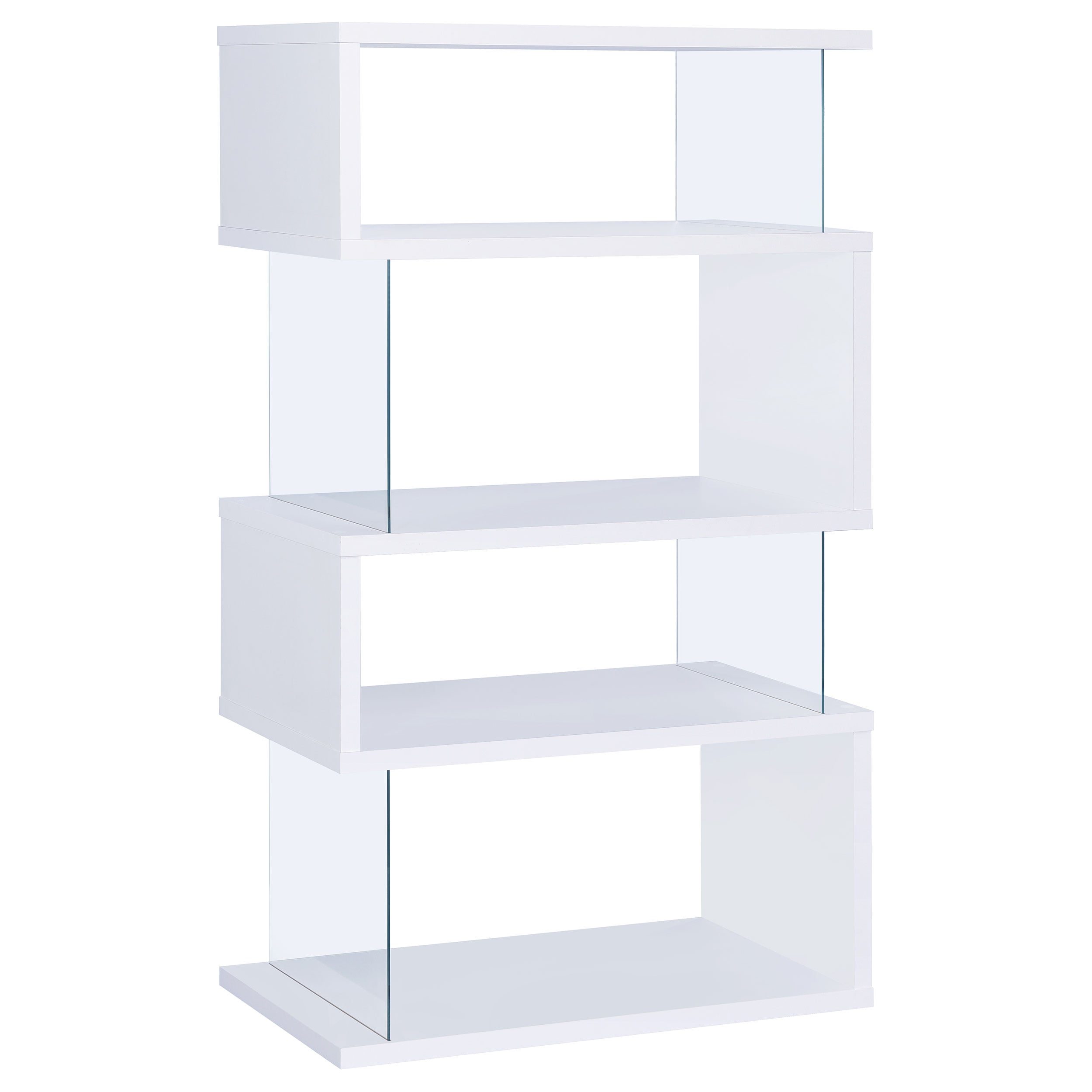 6Glass Panel Bookshelf