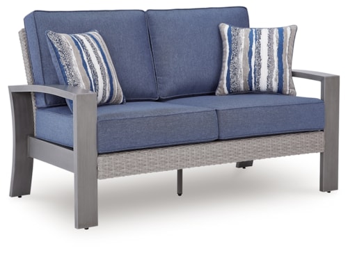 Outdoor Loveseat With Cushion