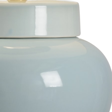Lumberton Vase Lamp - Blue