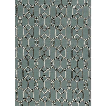 5' x 7' Spa Groovy Gate Rug